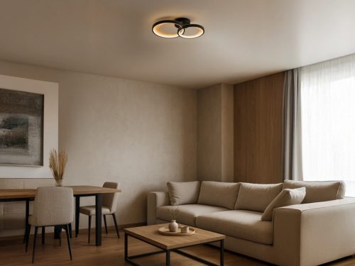 LED kör mennyezeti lámpa 35W 440x290x90 mm 3000K-6500K IP20 - TA1339/B