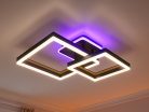 LED négyzet mennyezeti lámpa 75W 560x560x140 mm 3000K-6500K IP20 - TA1340/B
