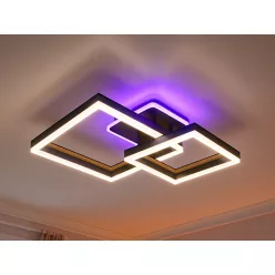   LED négyzet mennyezeti lámpa 75W 560x560x140 mm 3000K-6500K IP20 - TA1340/B