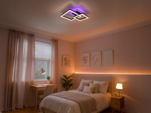 LED négyzet mennyezeti lámpa 75W 560x560x140 mm 3000K-6500K IP20 - TA1340/B