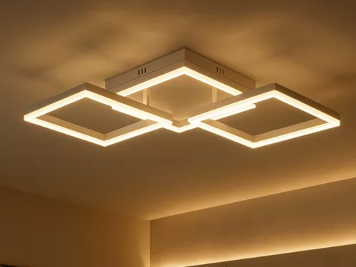 LED dizájn mennyezeti lámpa 85W 890x420x140 mm 3000K-6500K IP20 - TA1341/W