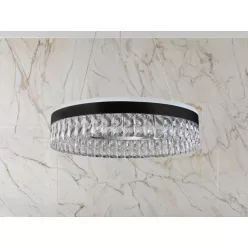   LED dizájn mennyezeti lámpa 90W, 7200lm, 3000-6500K CCT, dimmelhető, RF távirányítóval, IP20 - TA230