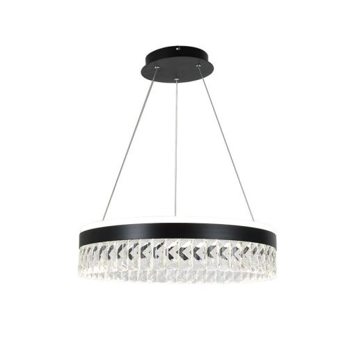 LED dizájn mennyezeti lámpa 90W, 7200lm, 3000-6500K CCT, dimmelhető, RF távirányítóval, IP20 - TA230