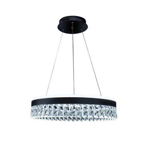 LED dizájn mennyezeti lámpa 90W, 7200lm, 3000-6500K CCT, dimmelhető, RF távirányítóval, IP20 - TA230