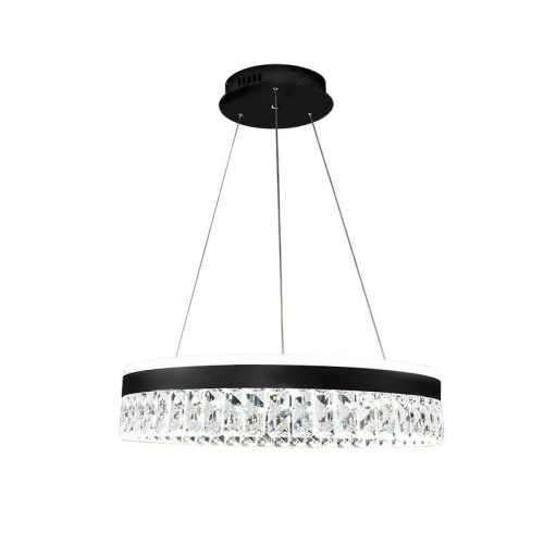 LED dizájn mennyezeti lámpa 90W, 7200lm, 3000-6500K CCT, dimmelhető, RF távirányítóval, IP20 - TA230