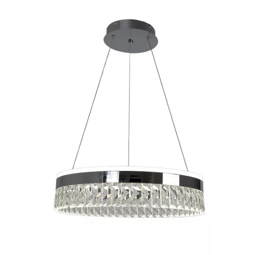 LED dizájn függesztett mennyezeti lámpa 90W, 7200 lm, 3000K-6500K, dimmelhető, IP20 - TA2300/CH