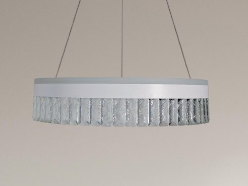 LED dizájn függesztett mennyezeti lámpa 90W, 7200 lm, 3000K-6500K, dimmelhető, IP20 - TA2300/W