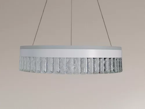 LED dizájn függesztett mennyezeti lámpa 90W, 7200 lm, 3000K-6500K, dimmelhető, IP20 - TA2300/W