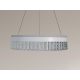 LED dizájn függesztett mennyezeti lámpa 90W, 7200 lm, 3000K-6500K, dimmelhető, IP20 - TA2300/W