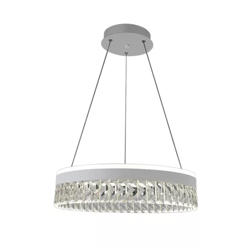 LED dizájn függesztett mennyezeti lámpa 90W, 7200 lm, 3000K-6500K, dimmelhető, IP20 - TA2300/W