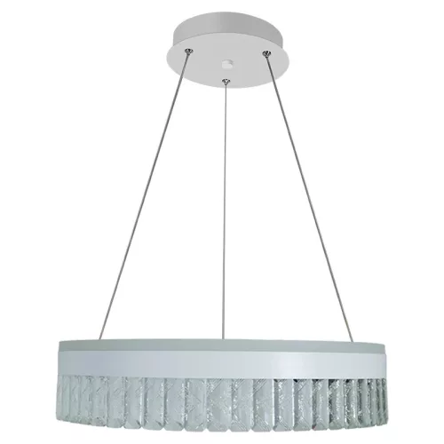 LED dizájn függesztett mennyezeti lámpa 90W, 7200 lm, 3000K-6500K, dimmelhető, IP20 - TA2300/W