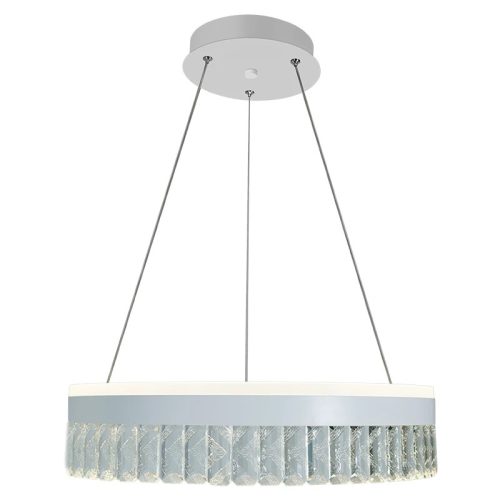 LED dizájn függesztett mennyezeti lámpa 90W, 7200 lm, 3000K-6500K, dimmelhető, IP20 - TA2300/W