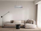LED dizájn függesztett mennyezeti lámpa 90W, 7200 lm, 3000K-6500K, dimmelhető, IP20 - TA2300/W