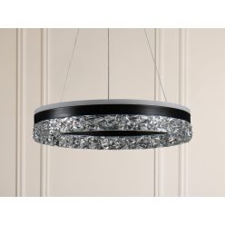   LED dizájn mennyezeti lámpa 80W 6400lm dimmelhető 3000K-6500K IP20 fém akril - TA2301/B