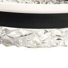 LED dizájn mennyezeti lámpa 80W 6400lm dimmelhető 3000K-6500K IP20 fém akril - TA2301/B