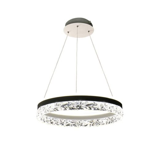 LED dizájn mennyezeti lámpa 80W dimmelhető 6400lm 3000K-6500K IP20 fém akril - TA2301/W