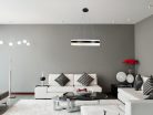 LED mennyezeti kristálycsillár 80W 7500lm 3000K-6500K IP20 499x80 mm - TA2302/B