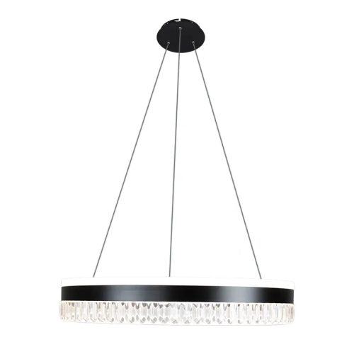 LED mennyezeti kristálycsillár 80W 7500lm 3000K-6500K IP20 499x80 mm - TA2302/B