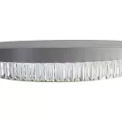 LED mennyezeti kristálycsillár 80W 7500lm 3000K-6500K IP20 Ø499x80 mm - TA2302/W