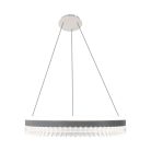 LED mennyezeti kristálycsillár 80W 7500lm 3000K-6500K IP20 Ø499x80 mm - TA2302/W