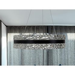   LED függesztett kristálycsillár 80W 7500lm 3000K-6500K IP20 Ø499x120 mm - TA2303/B