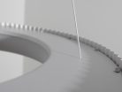 LED dizájn függesztett lámpa 75W 6500lm 3000K-6500K IP20 - TA2304/W