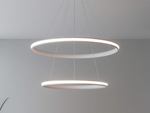 LED dizájn függesztett lámpa 90W 4400lm 3000K-6500K IP20 - TA2306/W