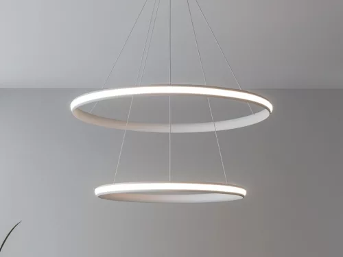 LED dizájn függesztett lámpa 90W 4400lm 3000K-6500K IP20 - TA2306/W