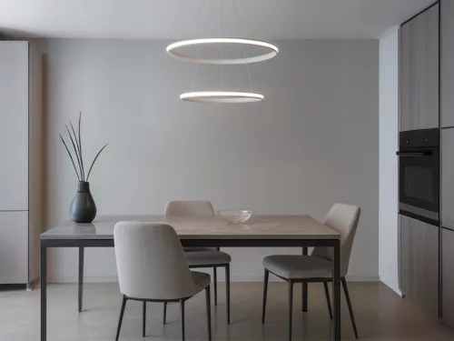 LED dizájn függesztett lámpa 90W 4400lm 3000K-6500K IP20 - TA2306/W