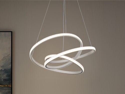 LED dizájn függesztett lámpa 90W 8100lm 3000K-6500K IP20 - TA2307/W