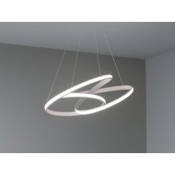   LED dizájn függesztett lámpa 85W, 6500lm, 3000K–6500K, IP20 – TA2308/W