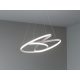 LED dizájn függesztett lámpa 85W, 6500lm, 3000K–6500K, IP20 – TA2308/W