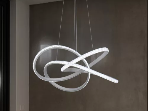 LED dizájn függesztett lámpa 95W, 8700lm, 3000K–6500K, IP20 – TA2309/W