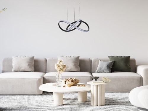 LED dizájn függesztett lámpa 65W, 4500lm, 3000K–6500K, IP20 – TA2310/B