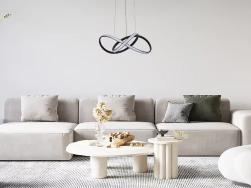 LED dizájn függesztett lámpa 65W, 4500lm, 3000K–6500K, IP20 – TA2310/B