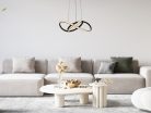 LED dizájn függesztett lámpa 65W, 4500lm, 3000K–6500K, IP20 – TA2310/B