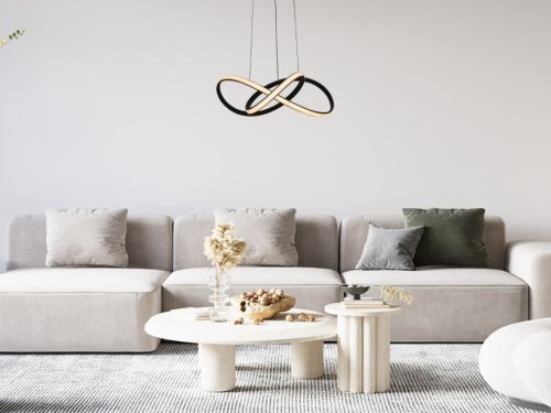 LED dizájn függesztett lámpa 65W, 4500lm, 3000K–6500K, IP20 – TA2310/B
