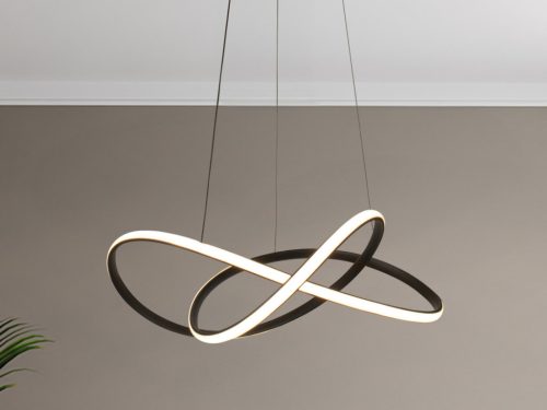 LED dizájn függesztett lámpa 85W, 5500lm, 3000K–6500K, IP20 – TA2311/B