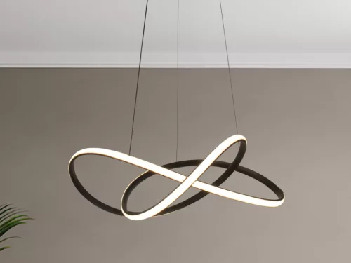 LED dizájn függesztett lámpa 85W, 5500lm, 3000K–6500K, IP20 – TA2311/B