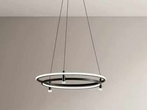 LED dizájn függesztett lámpa 100W, 4600lm, 3000K–6500K, IP20 – TA2312/B