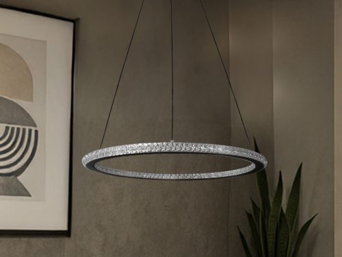 LED dizájn függesztett lámpa 90W, 7200lm, 3000K–6500K, IP20 – TA2313/B