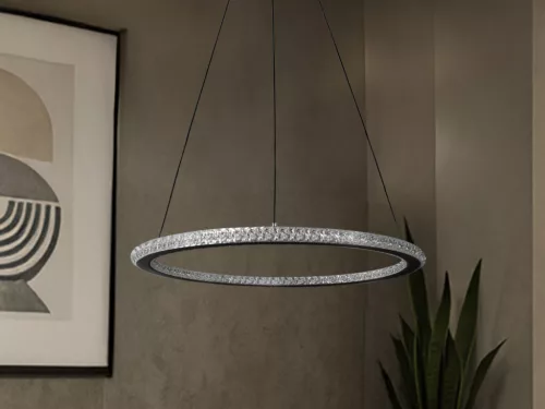 LED dizájn függesztett lámpa 90W, 7200lm, 3000K–6500K, IP20 – TA2313/B