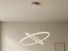 LED dizájn függesztett lámpa 150W 1300x600+400 mm 3000K-6500K IP20 dimmelhető - TA2314/W