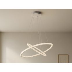   LED dizájn függesztett lámpa 150W 1300x600+400 mm 3000K-6500K IP20 dimmelhető - TA2314/W