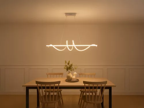 LED dizájn függesztett lámpa 50W 1000x200 mm 3000K-6500K IP20 dimmelhető - TA2316/W