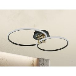   LED dizájn mennyezeti lámpa 48W, 600x350x100 mm, 3000K-6500K, IP20 - TB1300/BG