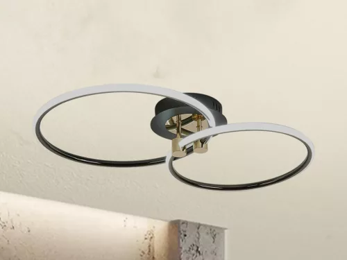 LED dizájn mennyezeti lámpa 48W, 600x350x100 mm, 3000K-6500K, IP20 - TB1300/BG