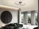 LED dizájn mennyezeti lámpa 48W, 600x350x100 mm, 3000K-6500K, IP20 - TB1300/BG