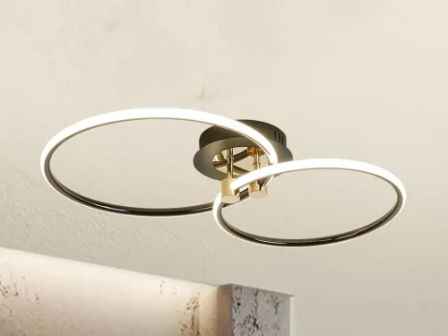 LED dizájn mennyezeti lámpa 48W, 600x350x100 mm, 3000K-6500K, IP20 - TB1300/BG