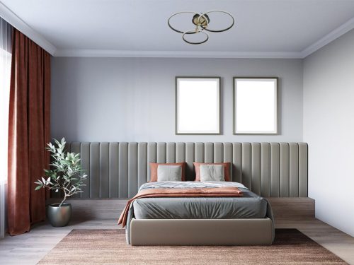 LED dizájn mennyezeti lámpa 64W, 580x500x130 mm, 3000K-6500K, IP20 - TB1301/BG